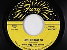 Northern Soul R&B 45 - Ernie and Jean Terrell - Love My Baby So - Fury - VG++