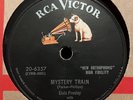 SCARCE ELVIS  RCA  78 RPM RECORD  20-6357  MYSTERY TRAIN  VG+ NICE