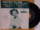 Patsy Cline country 45 w PS A Poor Mans Roses bw Walkin After Midnight on Decca