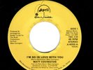 MODERN SOUL-MATT COVINGTON-I'M SO IN LOVE WITH YOU/INSTRU.-APRIL 4000