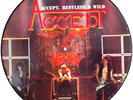 EX/EX Accept Restless And Wild VINYL LP PICTURE DISC 1983 AC/DC Iron Maiden