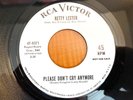Ketty Lester -Please Don't Cry Anymore- RCA PROMO Soul Northern Motown  VG++