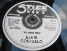 Elvis Costello MY AIM IS TRUE 1978 UK LP  1st A1/B1 GREEN BACK PLAYS MINT  HEAR