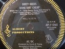 AC/DC - Dirty Deeds Done Dirt Cheap ‘A’ Label Promo Rare VG+