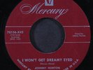 JOHNNY HORTON: i won't get dreamy eyed / ss lureline MERCURY 7
