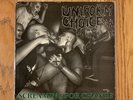 Uniform Choice Screaming For Change LP Red Vinyl Wishingwell Records 1986 Judge