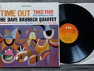 THE DAVE BRUBECK QUARTET / TIME OUT - LP (reissue, Italy 1976)