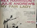 MY FAIR LADY ORIGINAL BROADWAY CAST LP-Rex Harrison Julie Andrews
