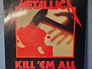 Metallica Kill ‘Em All Vinyl LP Megaforce Records MRI 069 Vinyl VG
