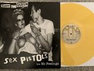 Sex Pistols God Save the Queen A&M 12 Inch Single Jordon Sleeve YELLOW