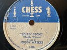 78 Rpm Blues Muddy Waters 'Rollin' Stone' / Walking Blues' US Chess