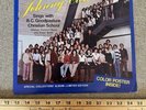 Johnny Cash Sings B.C. Goodpasture Christian School W/Poster WOW  Rare Vinyl LP