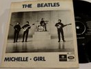 Very rare The Beatles single Michelle Parlophone SD 5987 KT pres Sweden VG+/Exc
