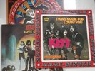KISS Vinyl-Trio: I Was Made For Lovin' You (Maxi), Rock And Roll Over & Love Gun