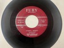 Lewis Lymon & Teenchords 45 Honey Honey / Please Tell The Angels FURY VG++ HEAR