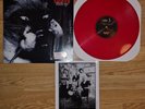 Fluffy Black Eye LP red vinyl & Promo photo Punk Rock Rare USA Release