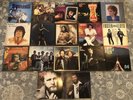 Vinyl Records Lot. 70s 80s Country Music. Reba, Merle Haggard, Hank Williams Jr