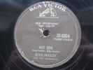 EXTENDED VERSION ELVIS PRESLEY 78 RPM HOT DOG PHILIPPINES RCA 20-6004