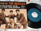 The Beatles-Four By The Beatles-Capitol Vinyl EP w/Cover