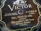 78 rpm Victor 21286 McLaughlin Old Time Melody Makers Dill Pickle Rag country V+