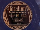 Vocalion 03222 MEMPHIS MINNIE Hoodoo Lady  78rpm BLUES 1936 V+ guitar stomper