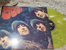 The Beatles Rubber Soul PMC 1267 Reissue Green Vinyl LP Record
