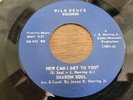 Rare Sharon Soul 45 Rpm How Can I Get To You Northern Soul Wild Deuce Records