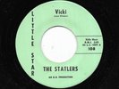 THE STATLERS 45RPM '62 LITTLE STAR VICKI/GONE GREAT DOO WOP VOCALS M- VINYL