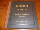 Wilhelm Backhaus  Beethoven 32 Piano sonatas 14 LP Box Decca Mono cycle U.K.