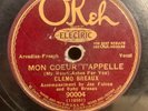 PRE WAR CAJUN FRENCH 78 AMADIE BREAUX HOBO BLUES OKEH 90004
