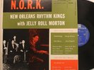 New Orleans Rhythm Kings With Jelly Roll Morton Lp N.O.R.K. On Riverside - Vg++