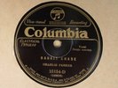 Charlie Parker 1920s Columbia label hillbilly banjo 78rpm record - Rabbit Chase