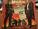 Famous Monsters Speak Lp A.A. Records Halloween Clean Frankenstein Dracula 1963