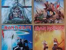 Iron Maiden = 4 7'' Singles - Aces High, The Trooper,  Running Free & 2 Minutes