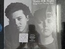 TEARS FOR FEARS Songs From The Big Chair ORIG '85 LP EX/EX SHRINK Hype Sticker