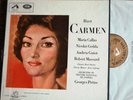 CALLAS - GEDDA - PRETRE / BIZET : Carmen / BOX  ANGEL STEREO SAN 140/1/2 (UK)