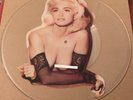 *SALE*  MADONNA - Picture Disc *SUPER RARE* - UNCUT SHAPE -  Interview 80 (UK)