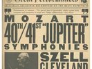 Mozart, Cleveland Orchestra, Szell LP Vinyl Symphonies Nos. 40, 41 Jupiter /60