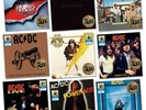 AC/DC- EXCLUSIVE 9 SET GOLD VINYL 50TH ANNIVERSARY USA RELEASES-VERY LIMITED