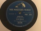 ELVIS PRESLEY PARLAYZED 78 rpm