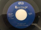 Rare Bluegrass 45 BOYS FROM INDIANA My Heritage/Truck Drivin Jack OLD HERITAGE