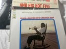 Jazz LP Louis Armstrong and his Hot Seven, Hot Five, Greatest Hits All Sealed VN