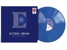 Elton John Diamonds Limited Edition Target Translucent Blue Double Vinyl LP