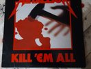 Metallica LPs Kill 'Em All + Ride the Lightning (Doppel-Lp) + Master of Puppets