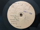 TEST PRESSING / SAMPLE Pathe Record 78 rpm ROSALIE BARKER Sweet Thoughts of Home