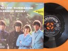 BEATLES-Yellow Submarine-Eleanor Rigby-ITALY-PARLOPHON-QMSP 16397-Bandie. Gialla