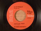 Elvis Presley That's All Right/Blue Moon Of Kentucky 1970 Press Presely Misprint