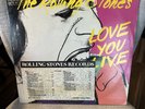 THE ROLLING STONES LOVE YOU LIVE ORIGINAL FIRST PRESS PROMO LP WITH LISTINGS EX