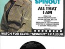 ELVIS PRESLEY  Spinout / All That I Am  original 45 with PicSleeve from 1966