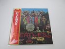 BEATLES SGT.PEPPER'S LONELY HEARTS CLUB BAND AP-8163 with OBI Japan LP Red Vinyl